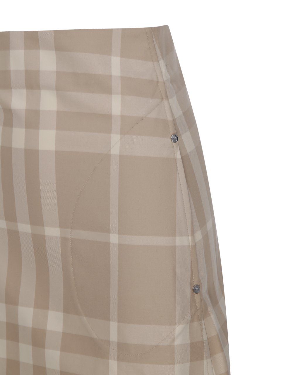 Burberry Check Printed Mini Skirt