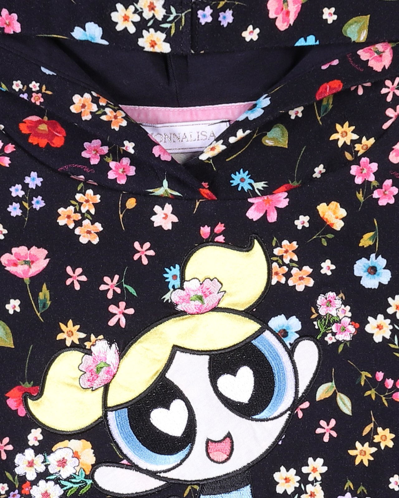 Monnalisa Floral Printed Hoodie