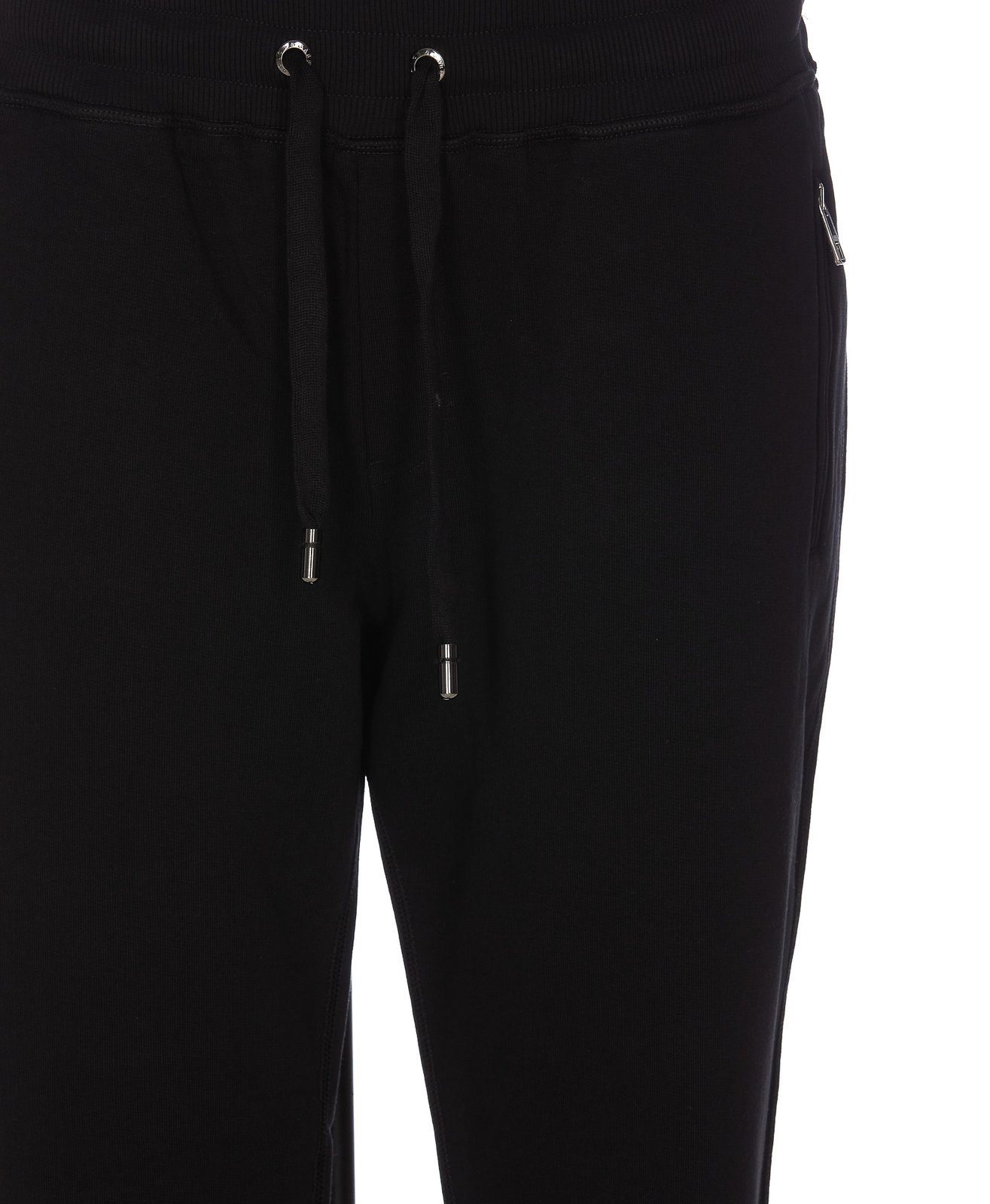 Dolce & Gabbana Logo Plaque Jersey Jogging Pants