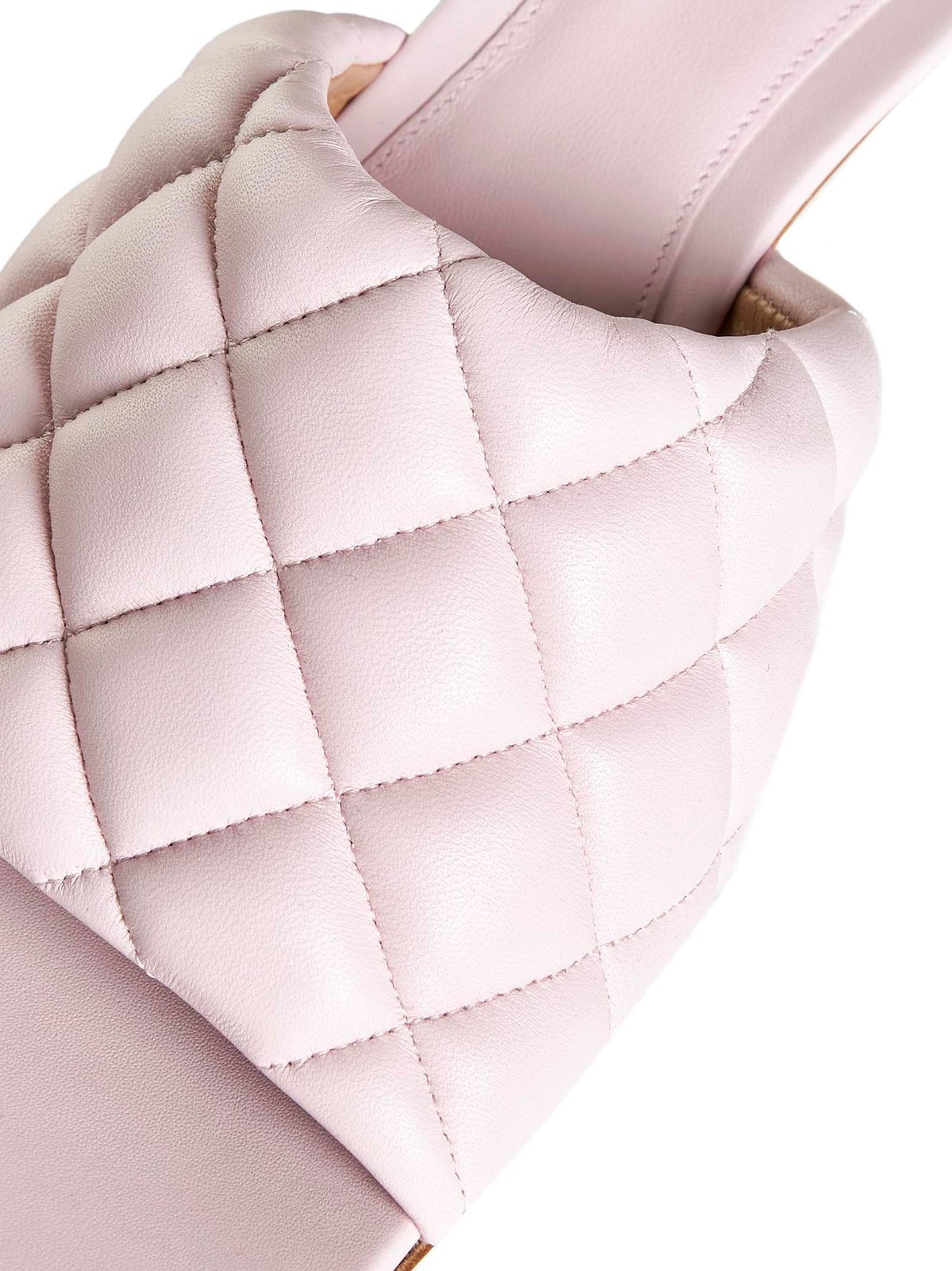 Bottega Veneta Padded Heeled Sandals