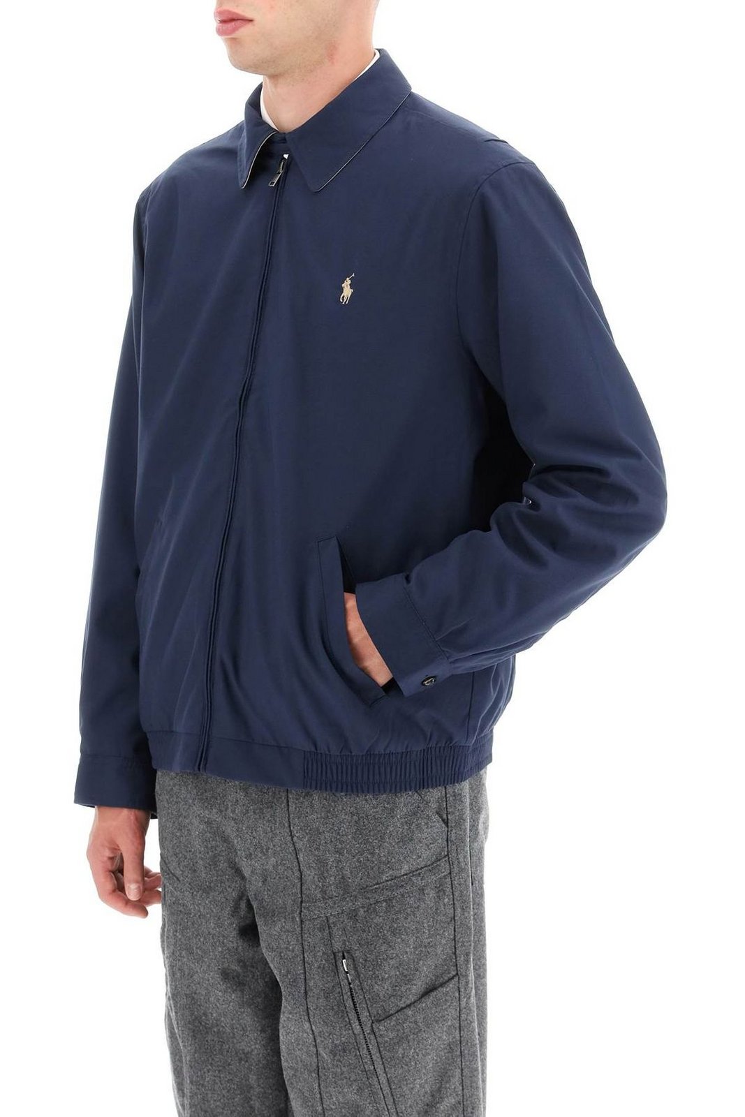 Polo Ralph Lauren Logo Embroidered Jacket