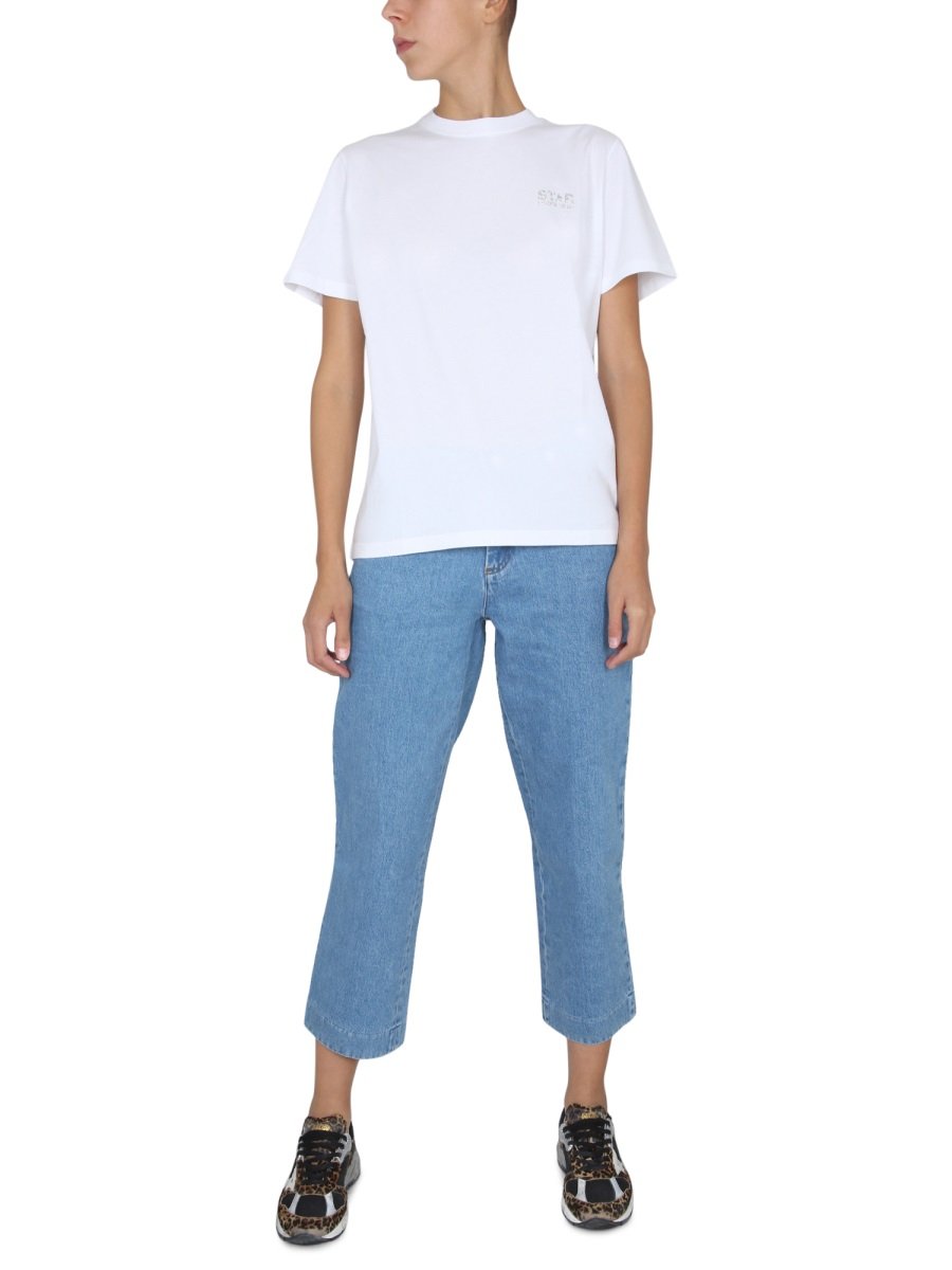 Golden Goose Deluxe Brand Star Printed Crewneck T-Shirt