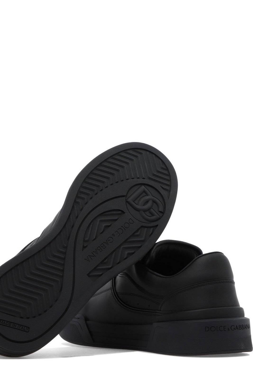 Dolce & Gabbana Roma Logo-Patch Low-Top Sneakers