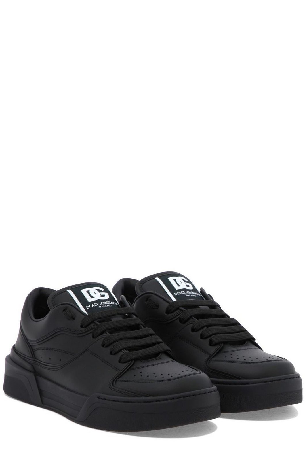 Dolce & Gabbana Roma Logo-Patch Low-Top Sneakers