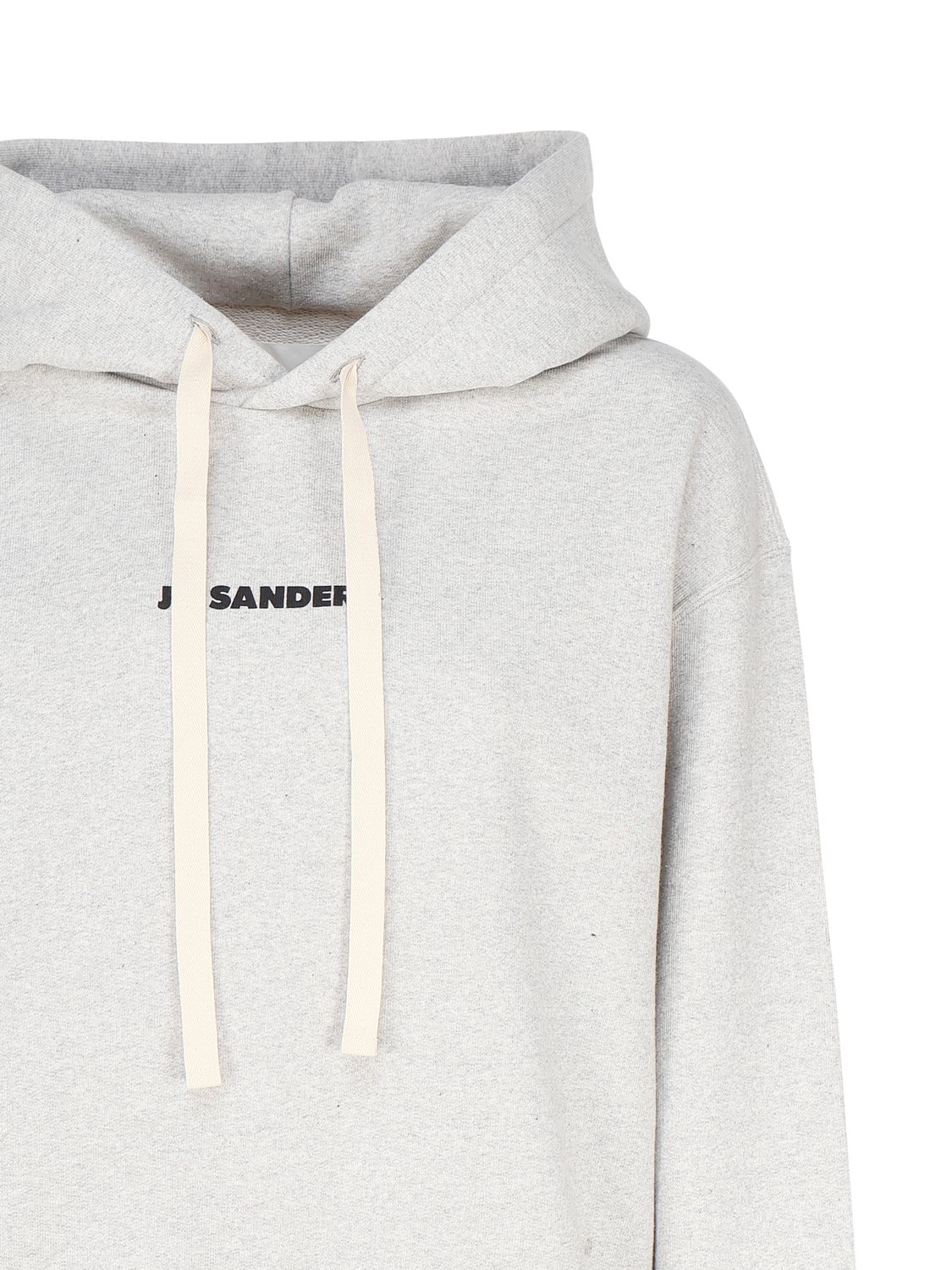Jil Sander+ Logo Printed Drawstring Hoodie