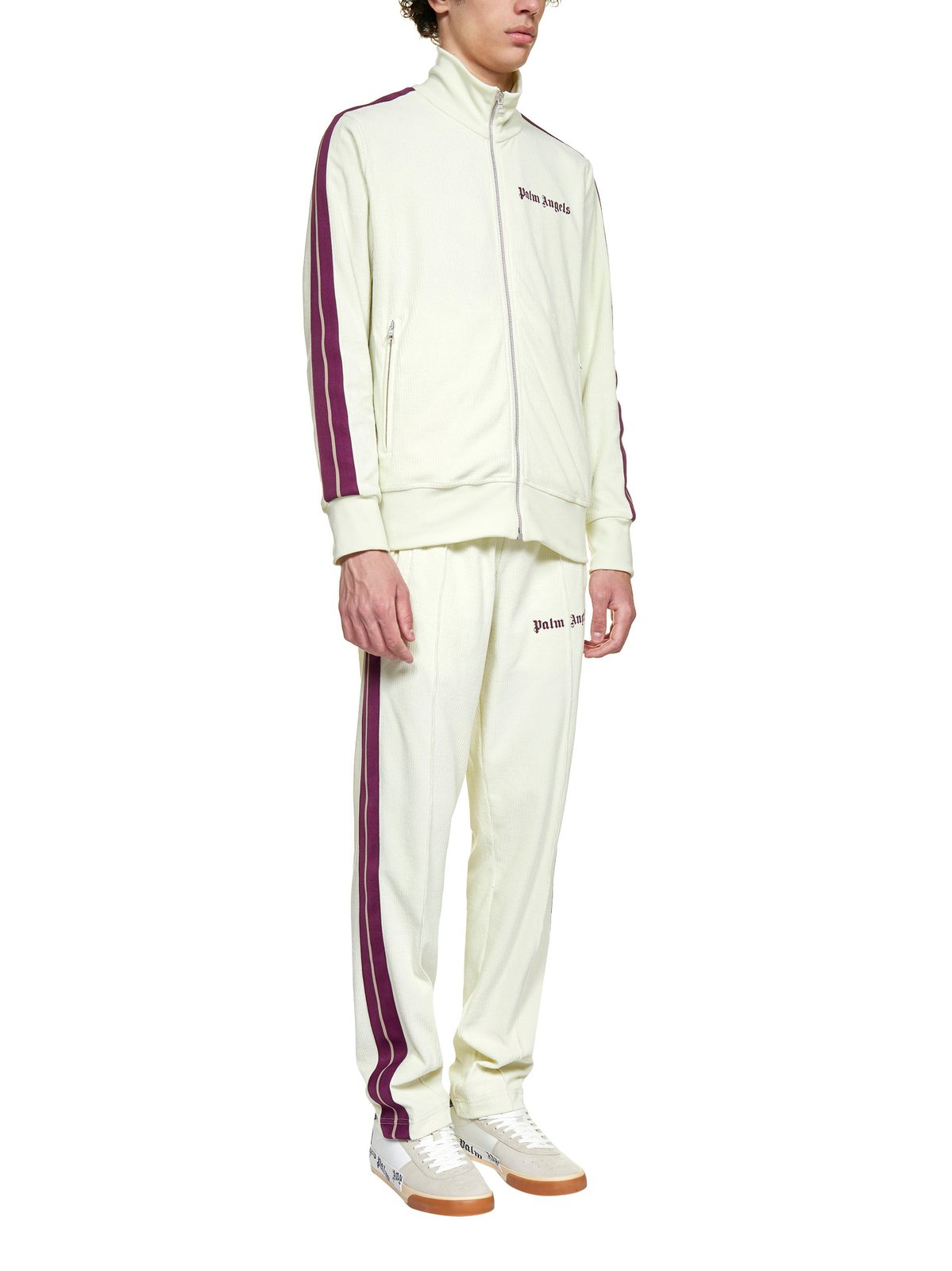 Palm Angels Logo Printed Corduroy Trackpants