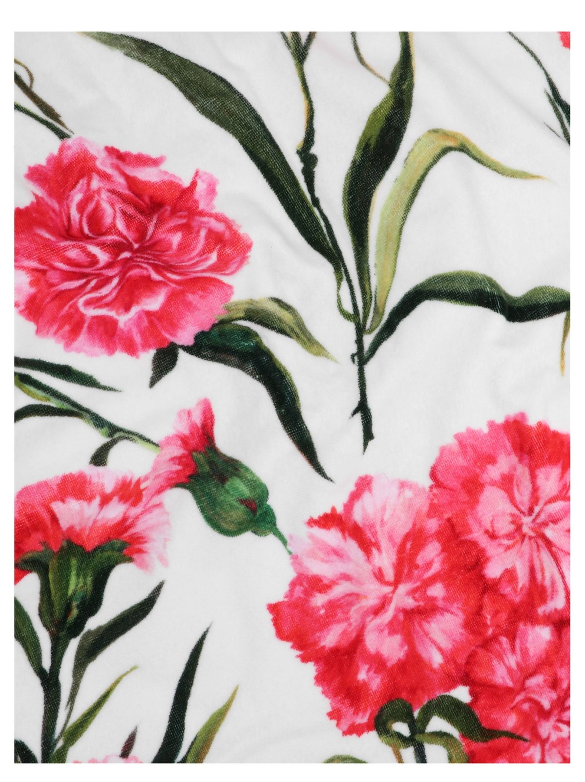 Dolce & Gabbana Allover Floral Printed Towel