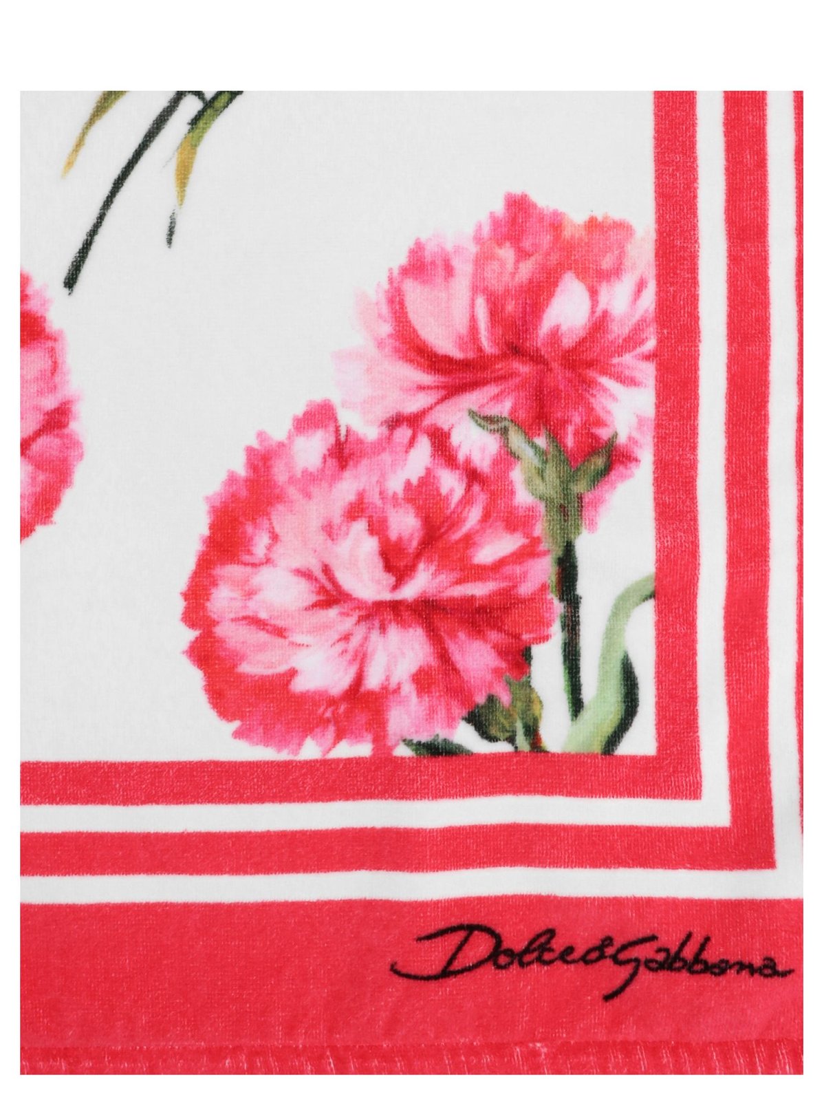 Dolce & Gabbana Allover Floral Printed Towel