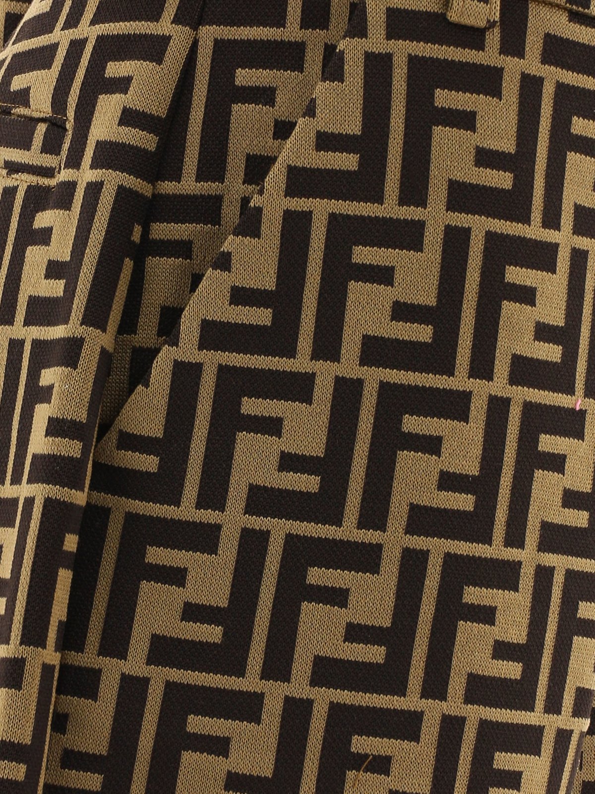 Fendi Kids Allover FF Motif Shorts