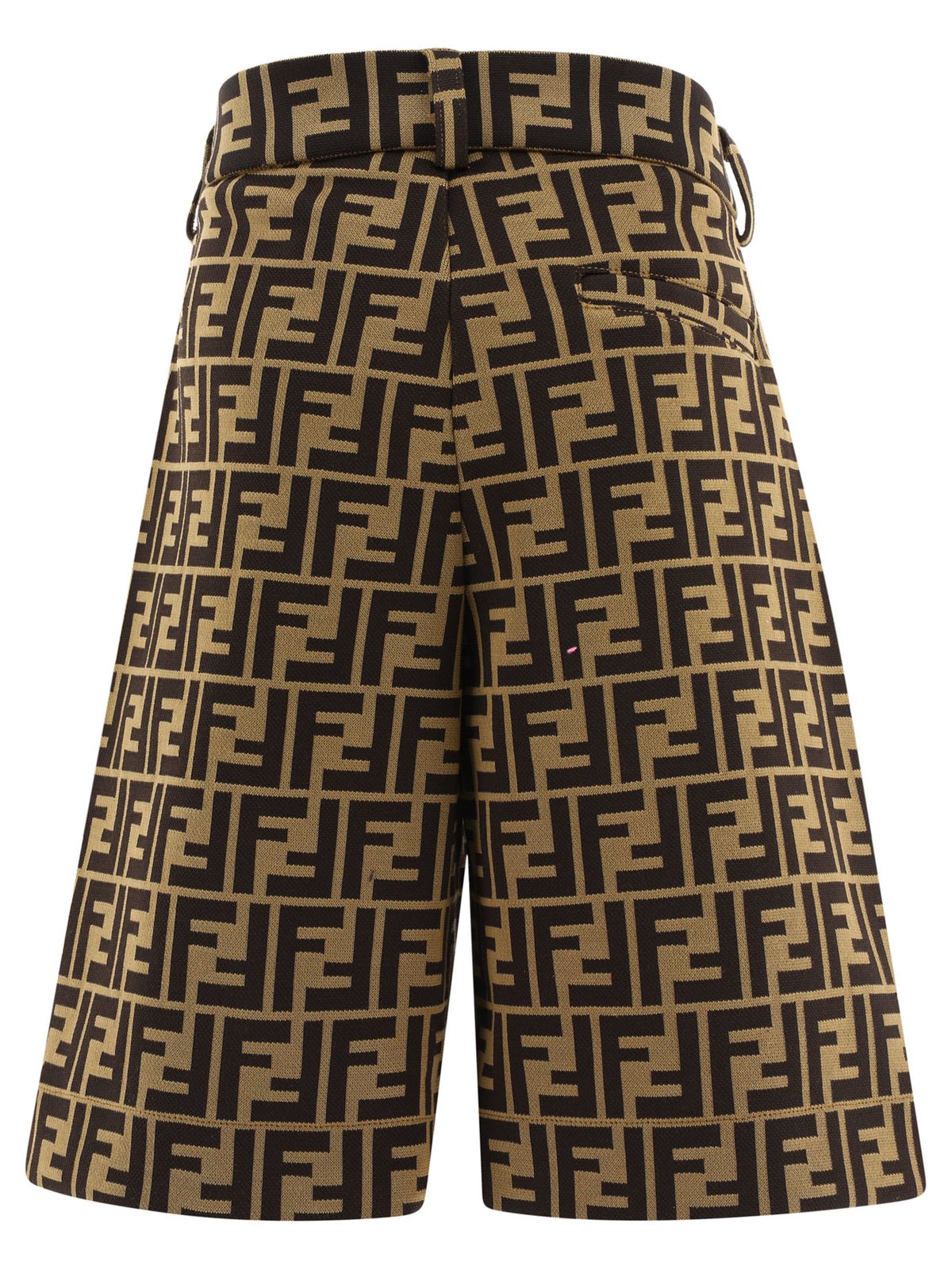 Fendi Kids Allover FF Motif Shorts