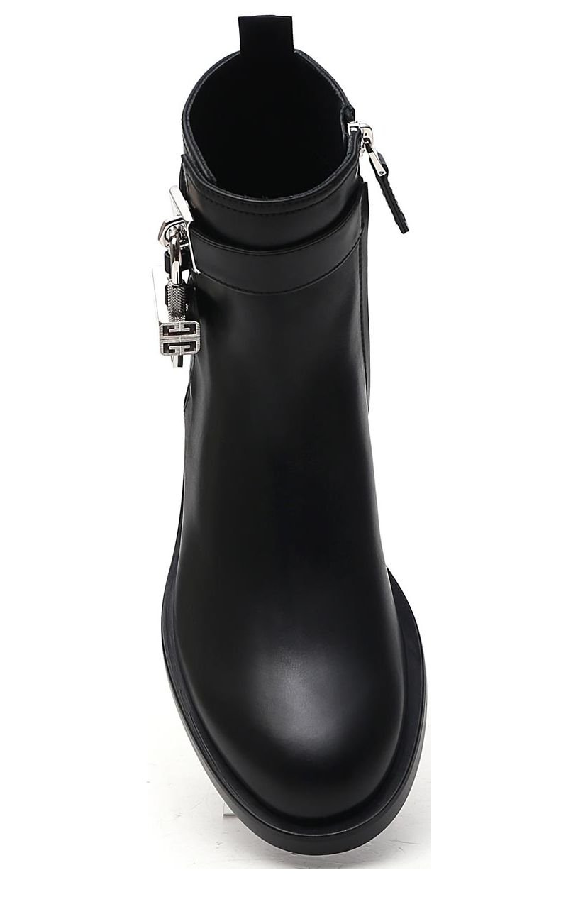 Givenchy Detachable 4G Logo Padlock Boots