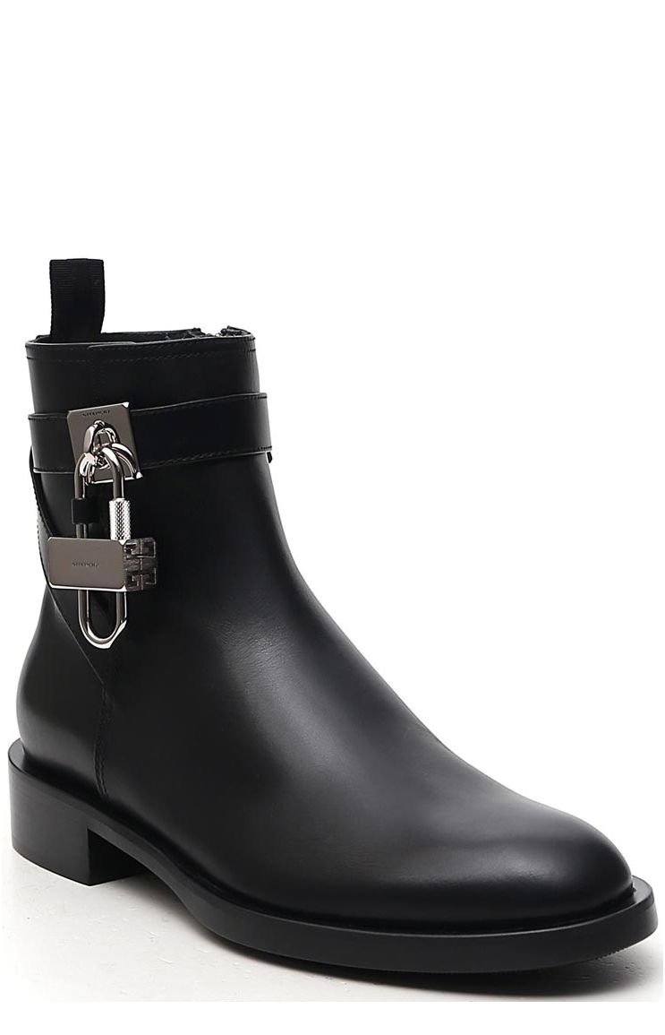 Givenchy Detachable 4G Logo Padlock Boots