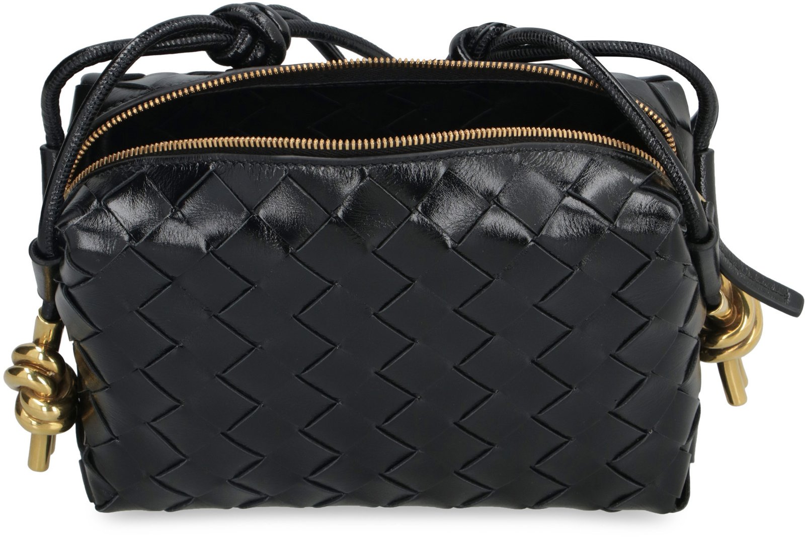 Bottega Veneta Mini Loop Woven Crossbody Bag