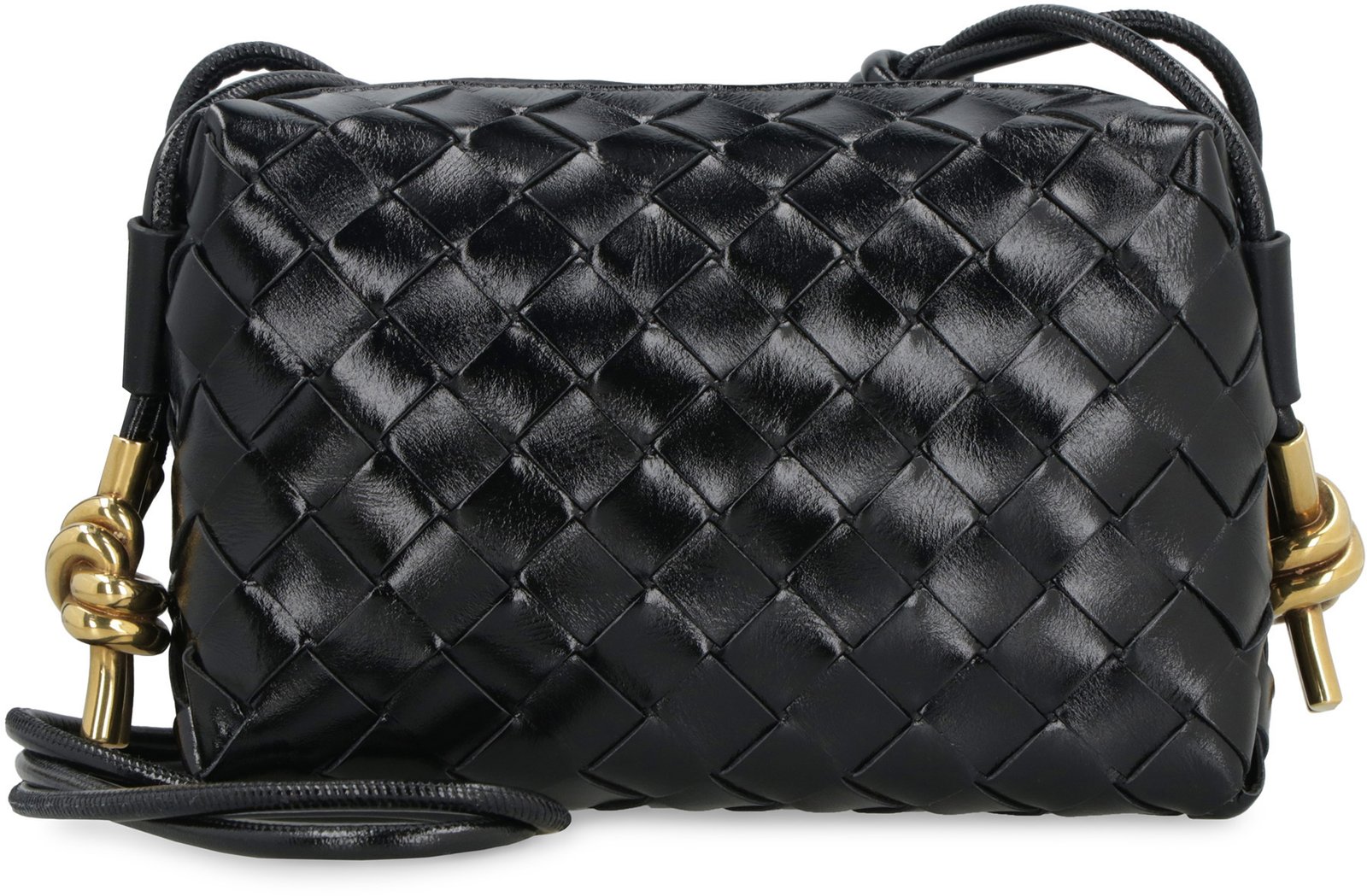 Bottega Veneta Mini Loop Woven Crossbody Bag