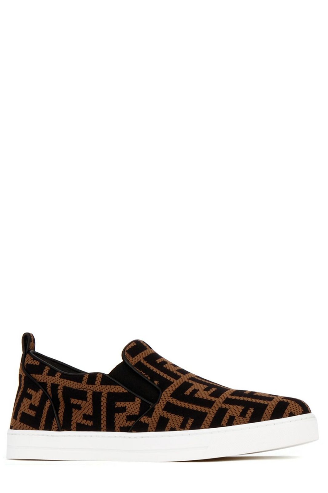 Fendi Kids FF Motif Slip-On Sneakers