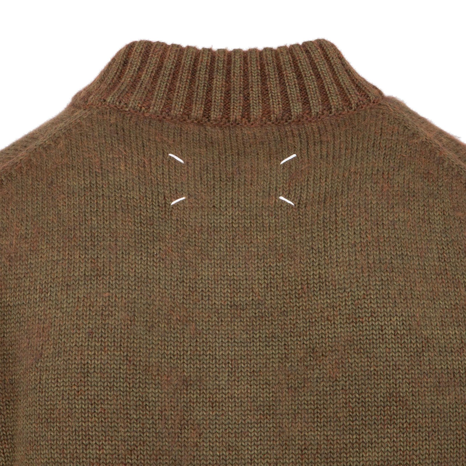 Maison Margiela Half-Zip Knit Jumper