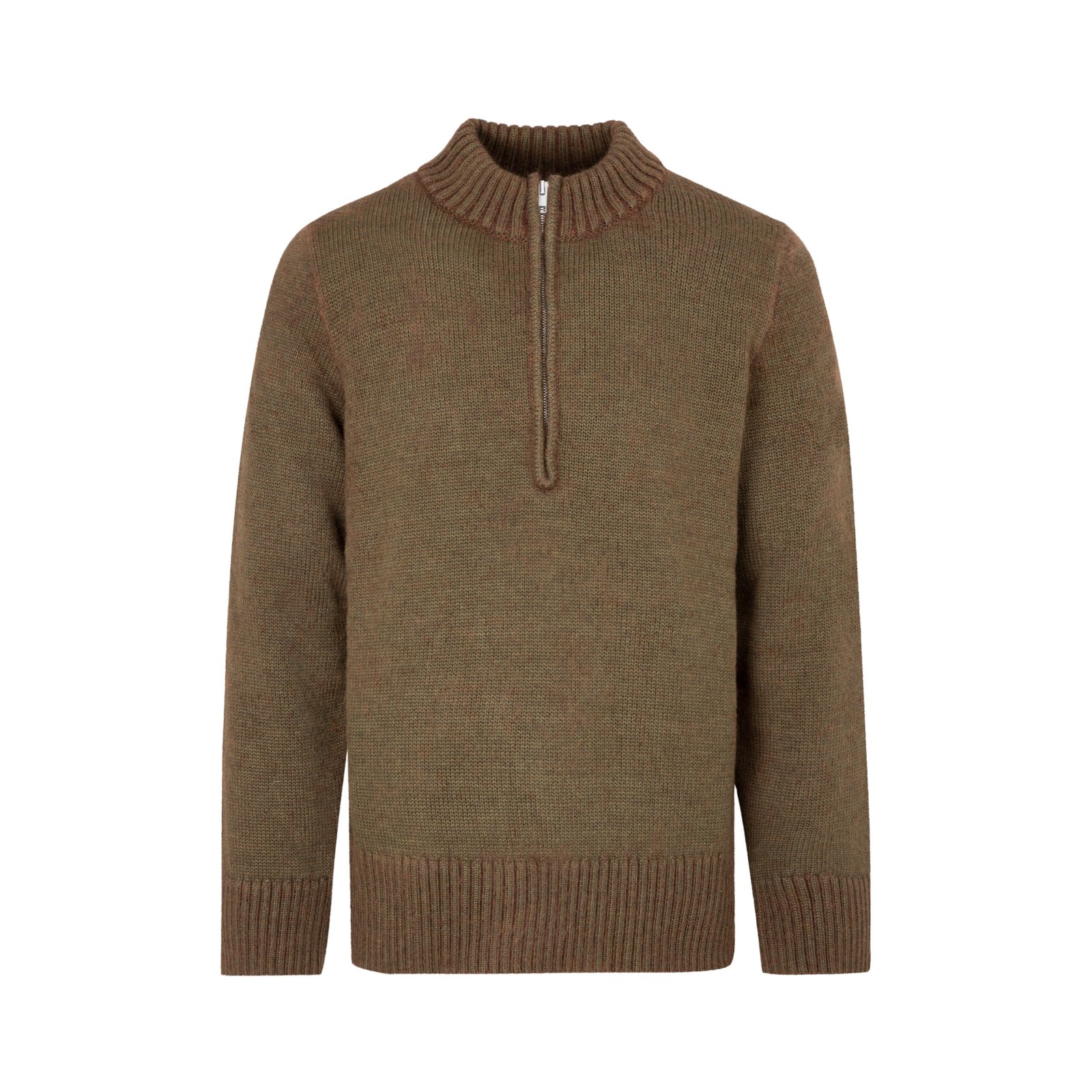 Maison Margiela Half-Zip Knit Jumper
