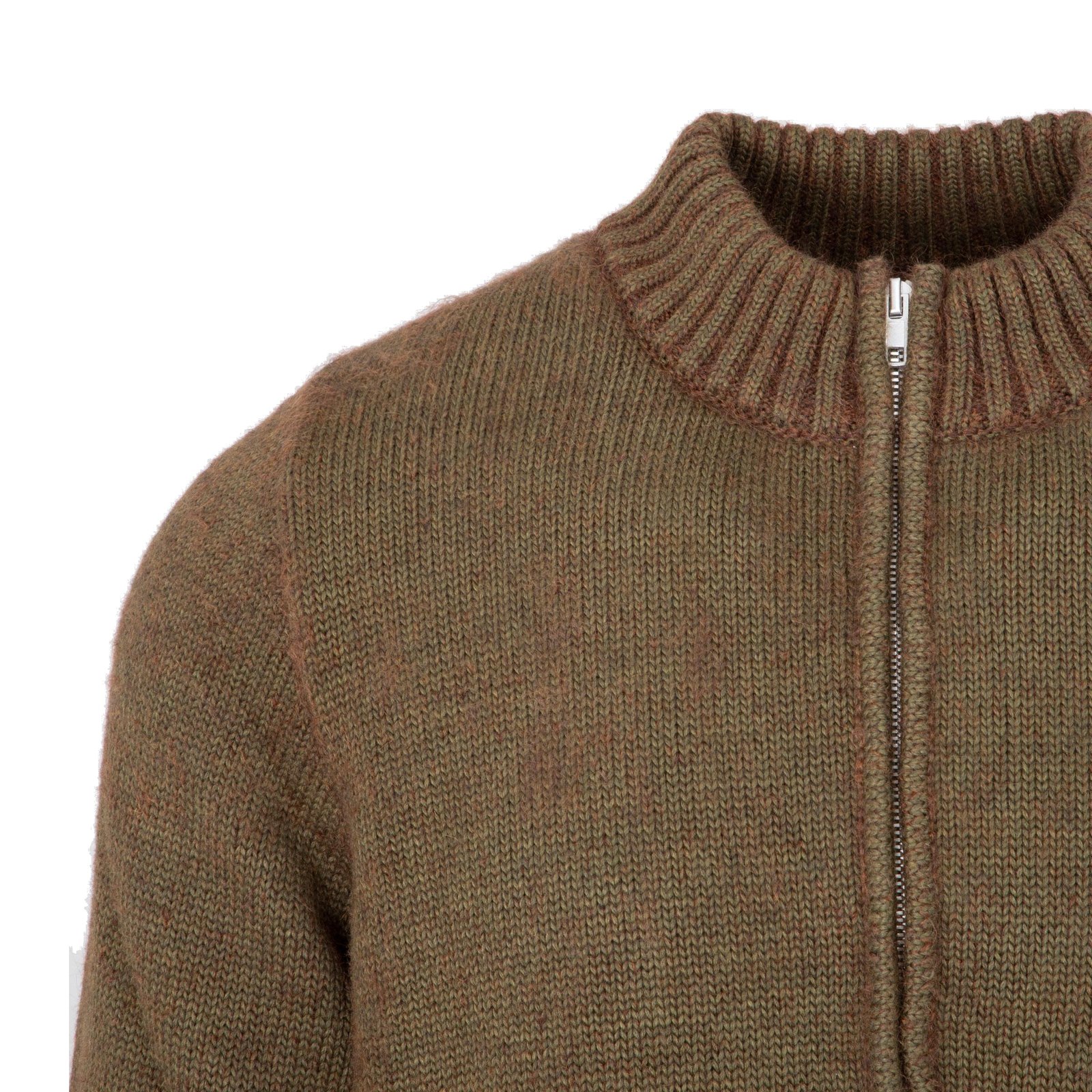Maison Margiela Half-Zip Knit Jumper