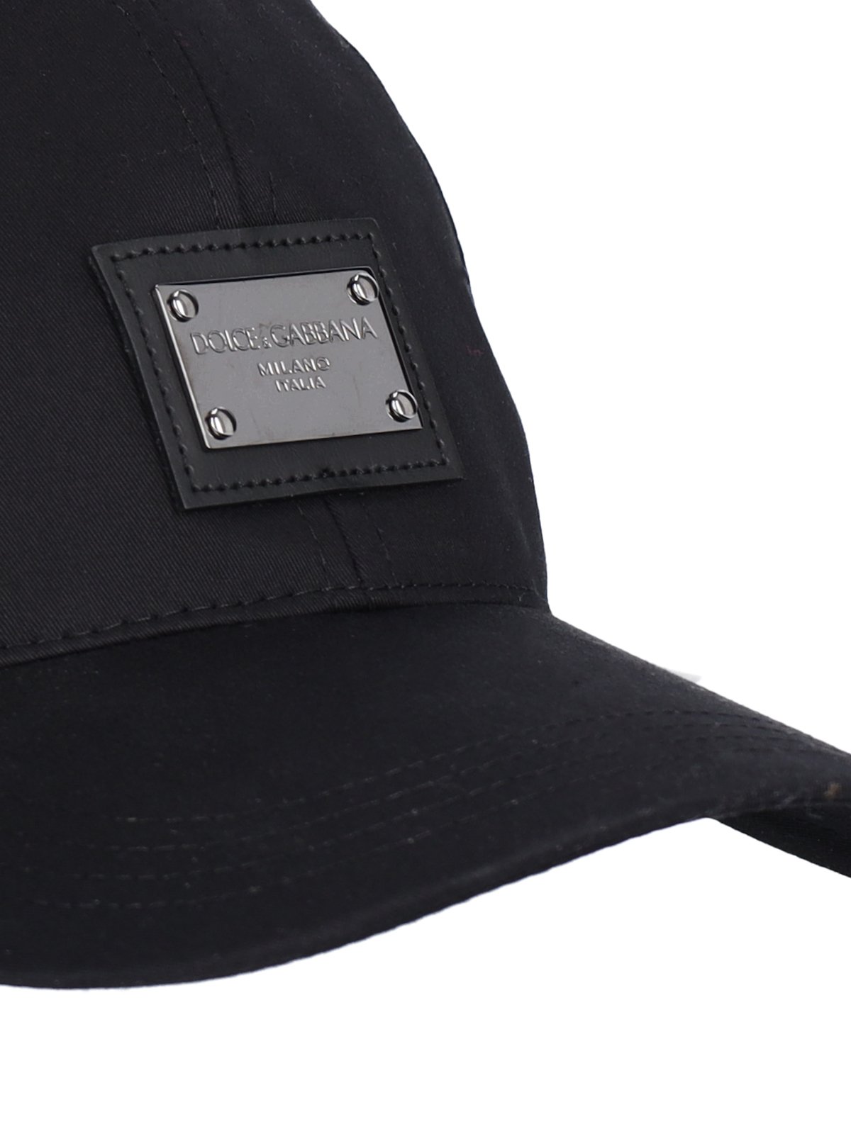 Dolce & Gabbana Logo Detailed Baseball Cap
