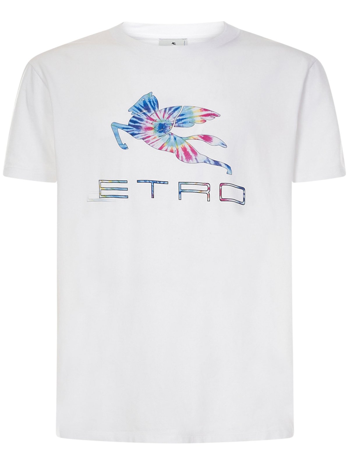Etro Crewneck Logo Printed T-Shirt
