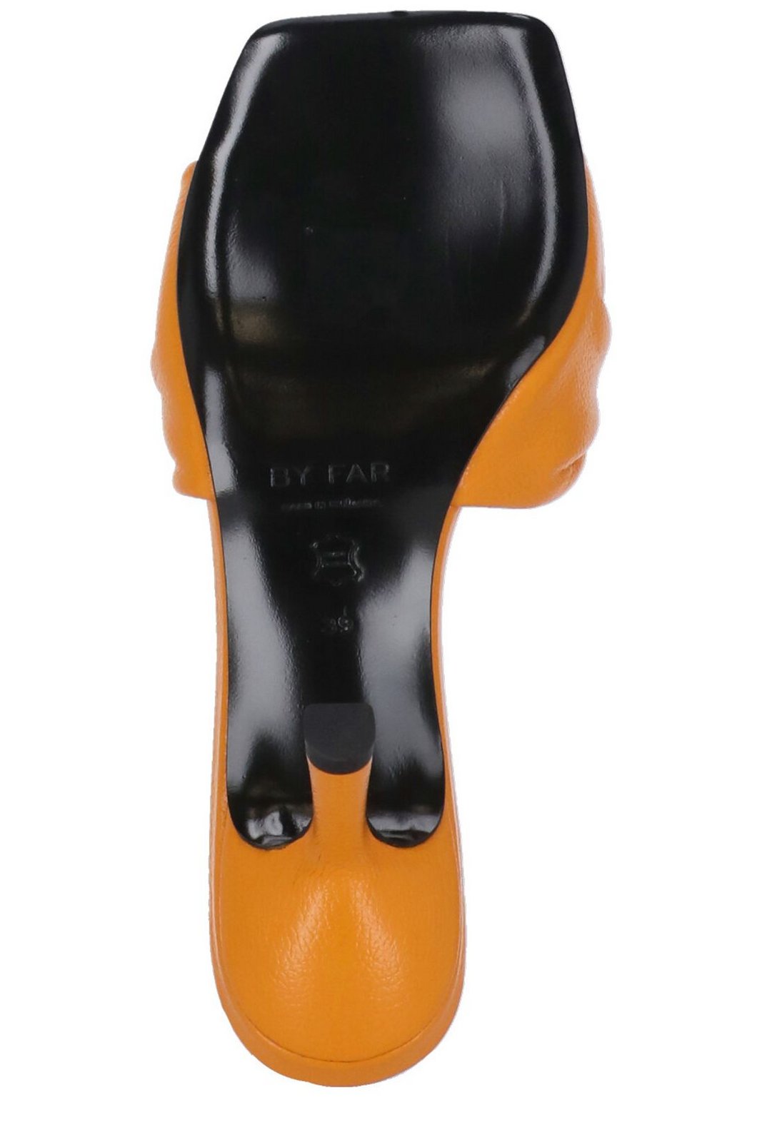 By Far Knot Detailed Slip-On Heeled Sandals