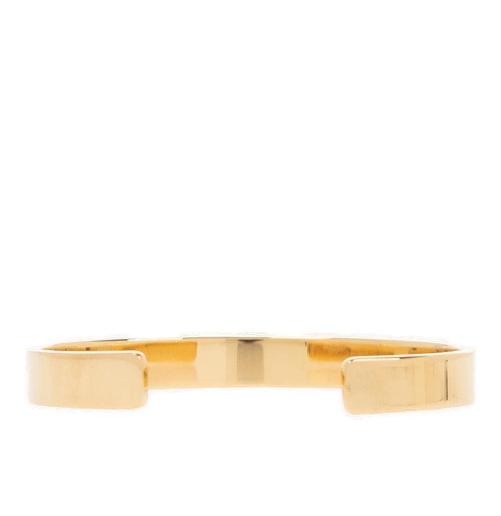 Maison Margiela Logo Engraved Bangle Bracelet