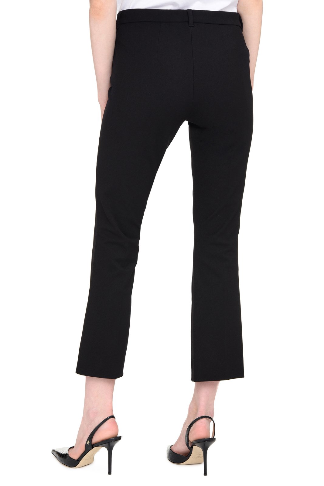 'S Max Mara Umanita Straight-Leg Cropped Trousers