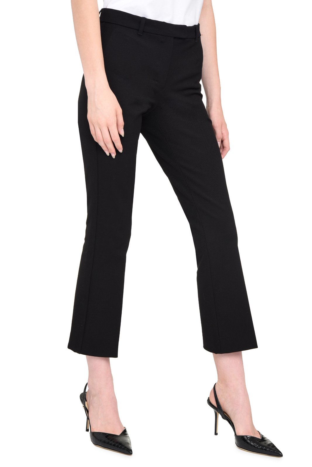 'S Max Mara Umanita Straight-Leg Cropped Trousers