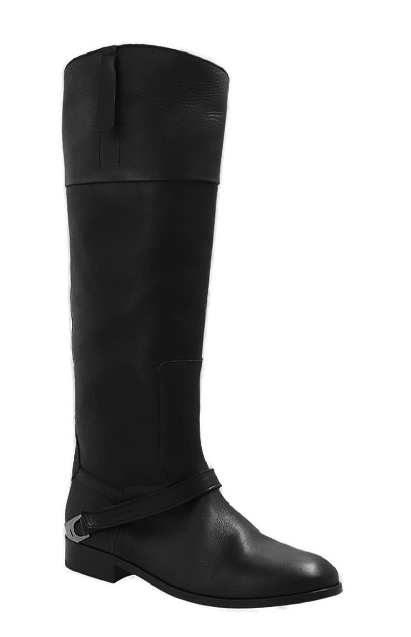 Golden Goose Deluxe Brand Charlie Logo-Engraved Boots 3 Golden Goose Deluxe Brand Charlie Logo-Engraved Boots