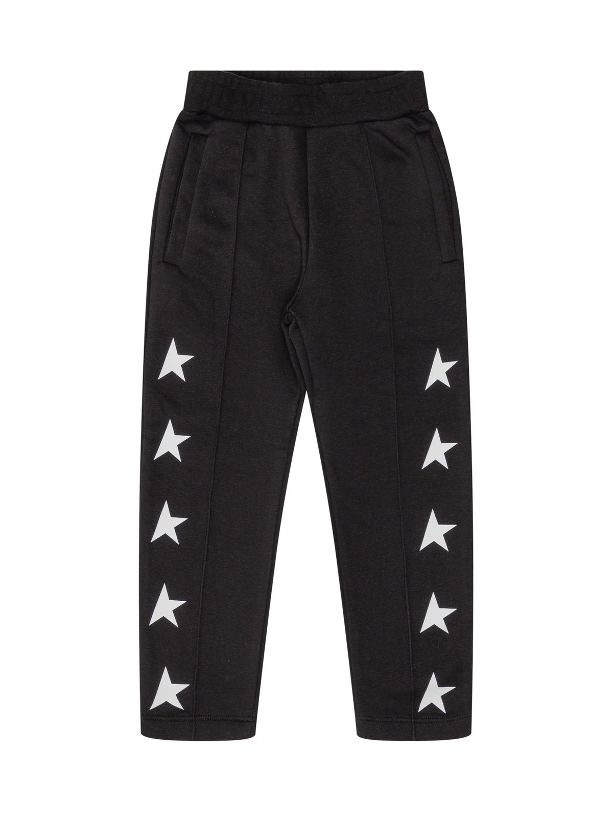 Golden Goose Kids Star-Printed Tapered-Leg Track Pants