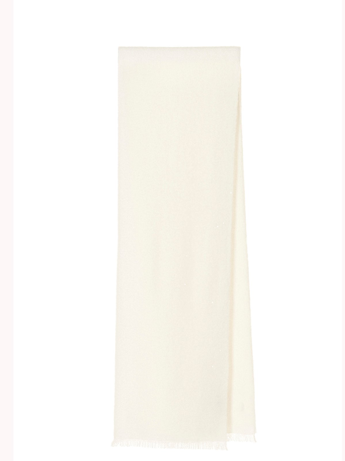Brunello Cucinelli Frayed Sequinned Scarf