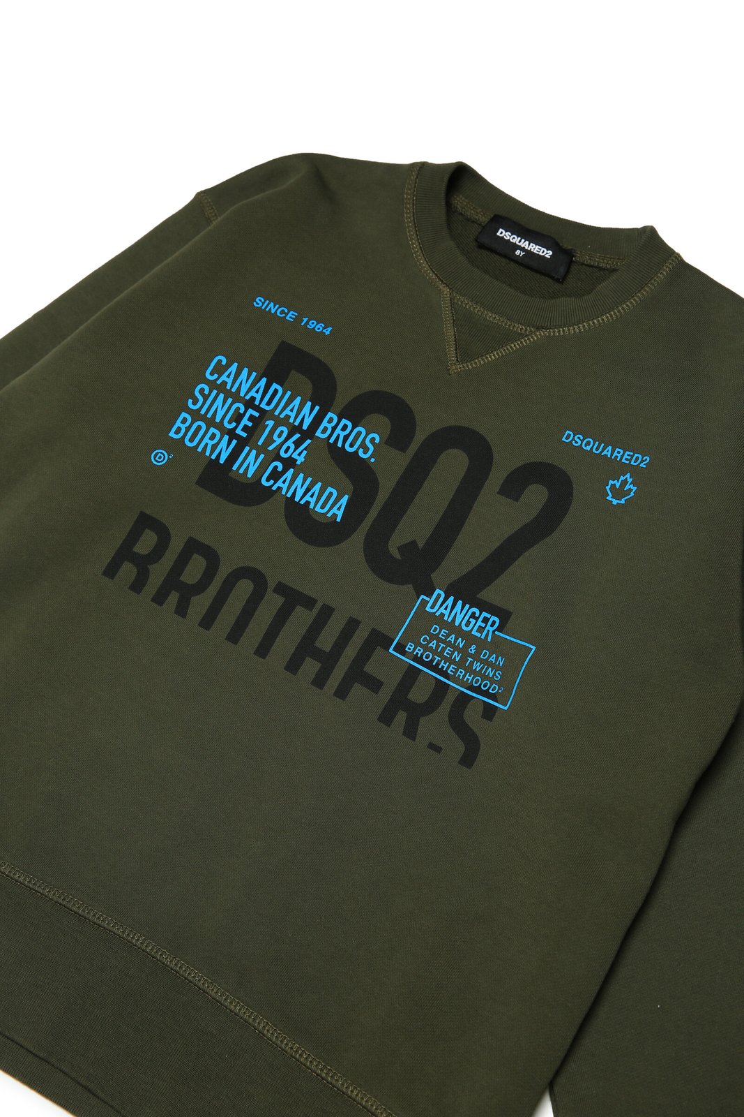 Dsquared2 Kids Logo Printed Crewneck Sweatshirt