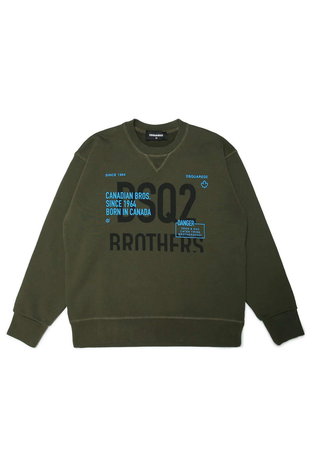 Dsquared2 Kids Logo Printed Crewneck Sweatshirt