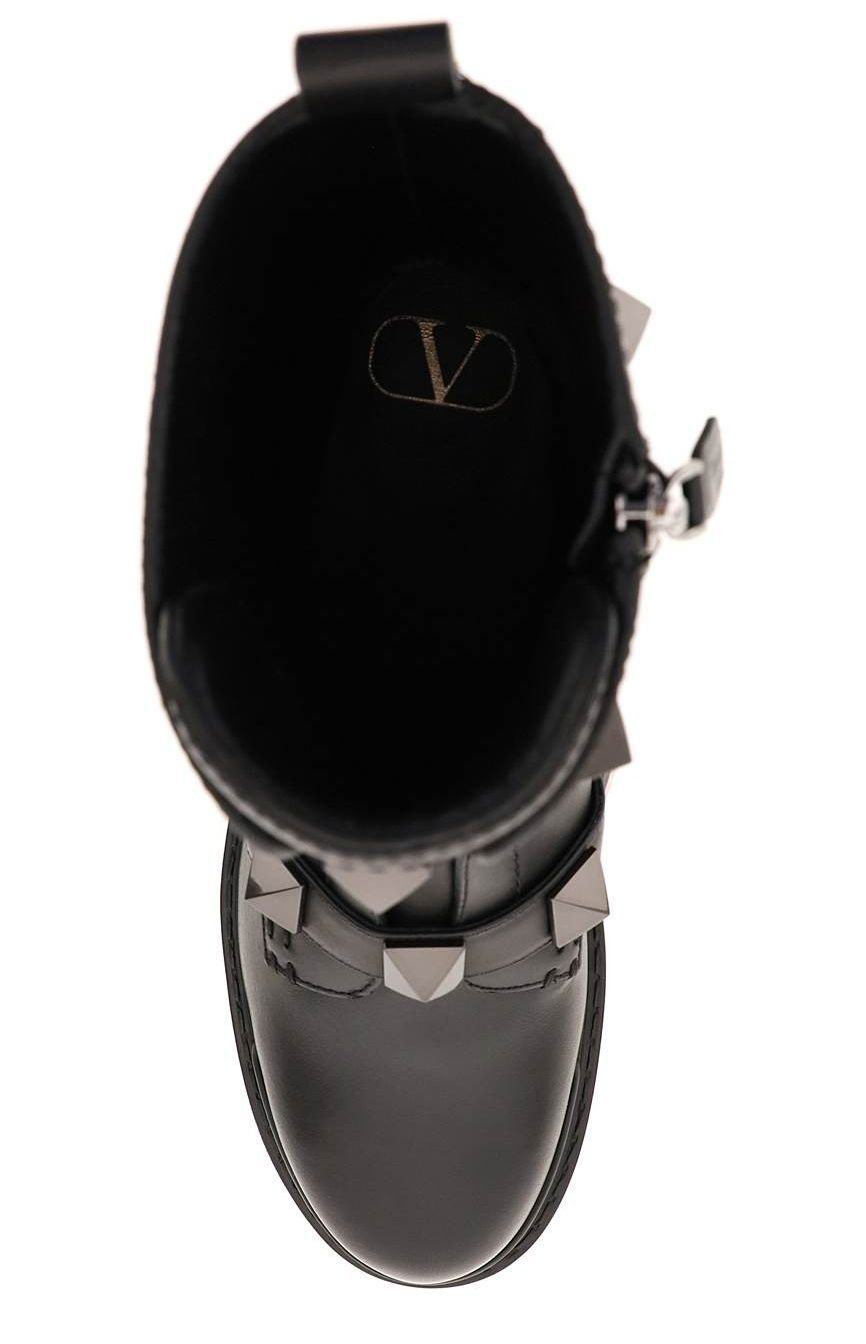 Valentino Garavani Rockstud Combat Boots