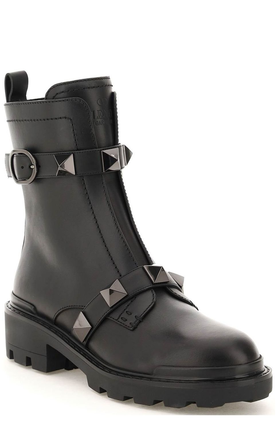 Valentino Garavani Rockstud Combat Boots