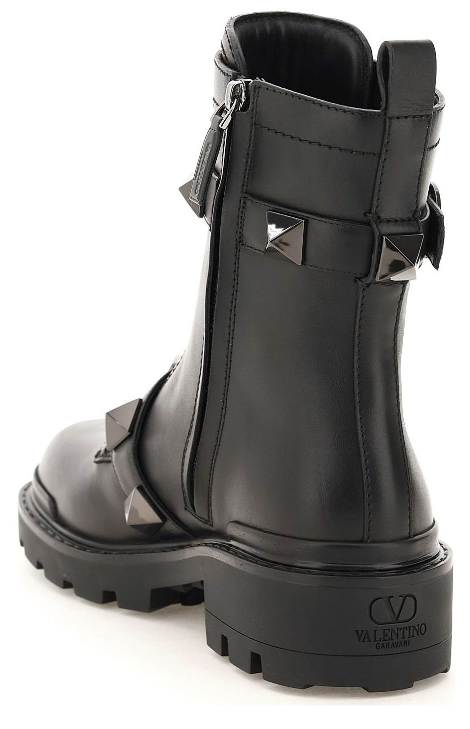 Valentino Garavani Rockstud Combat Boots