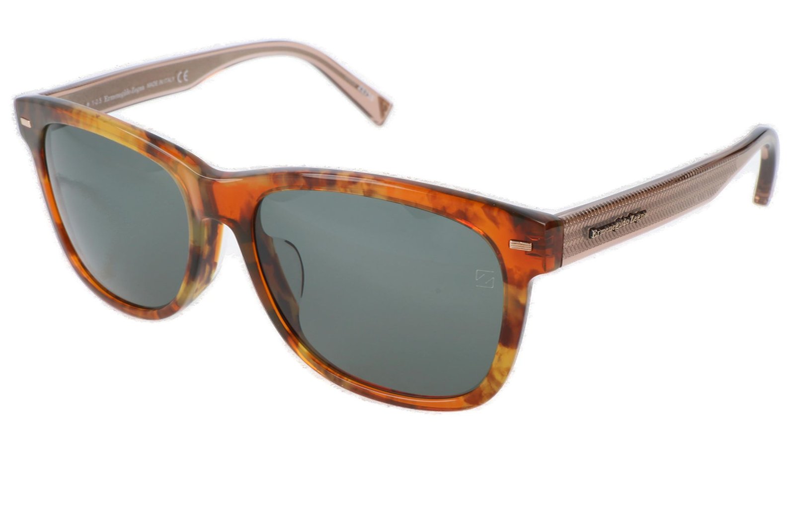 Zegna Square Frame Sunglasses