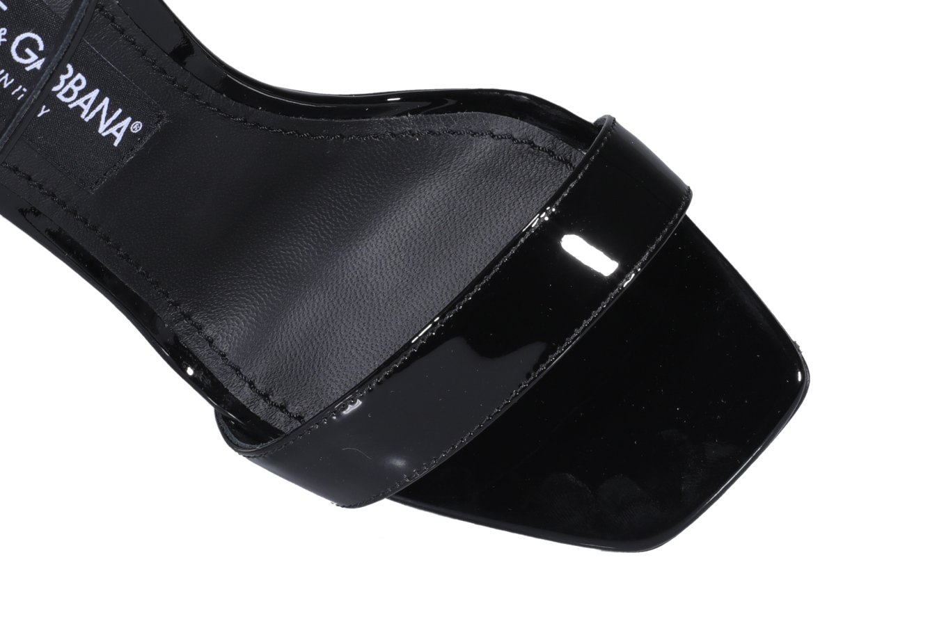 Dolce & Gabbana Keira Logo Heel Sandals