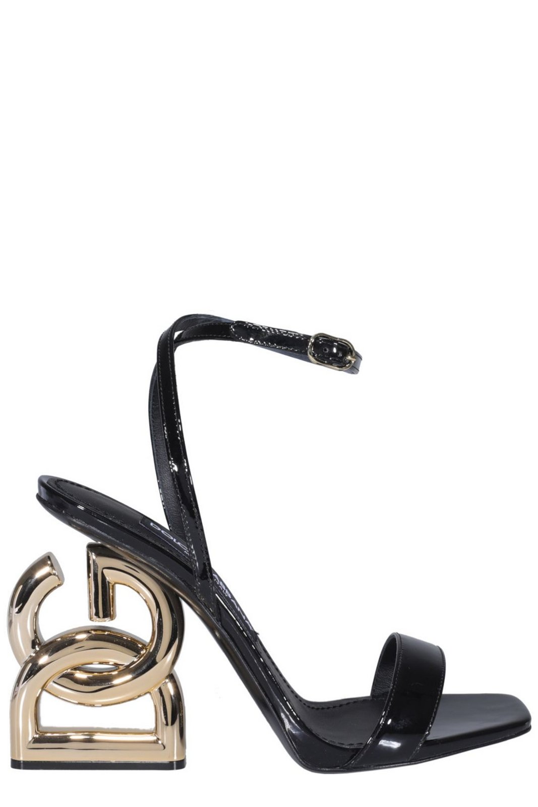 Dolce & Gabbana Keira Logo Heel Sandals