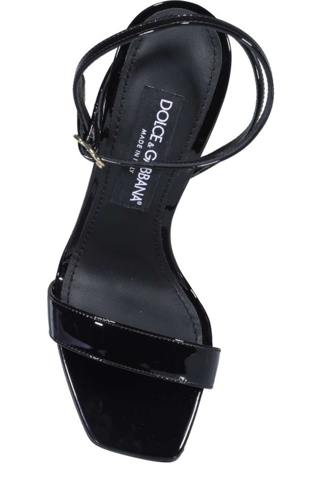Dolce & Gabbana Keira Logo Heel Sandals