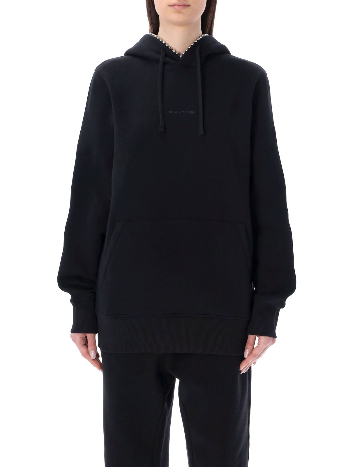 1017 ALYX 9SM Studded Drawstring Hoodie
