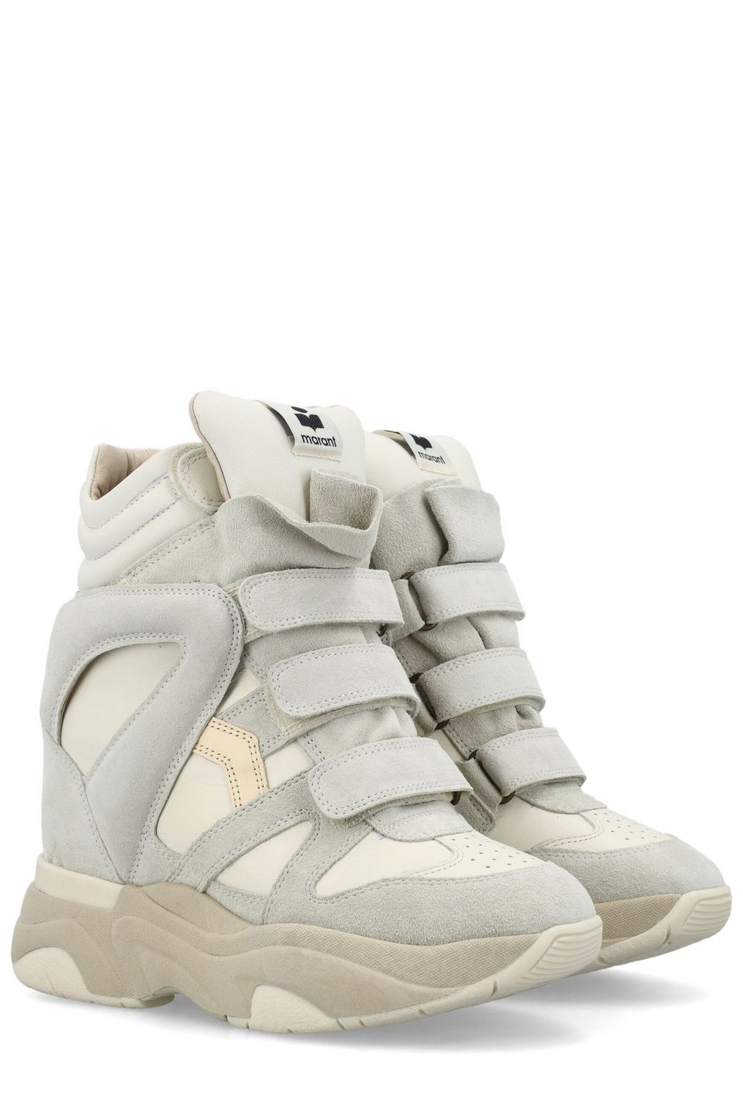 Isabel Marant Balskee Panelled Sneakers 4 Isabel Marant Balskee Panelled Sneakers