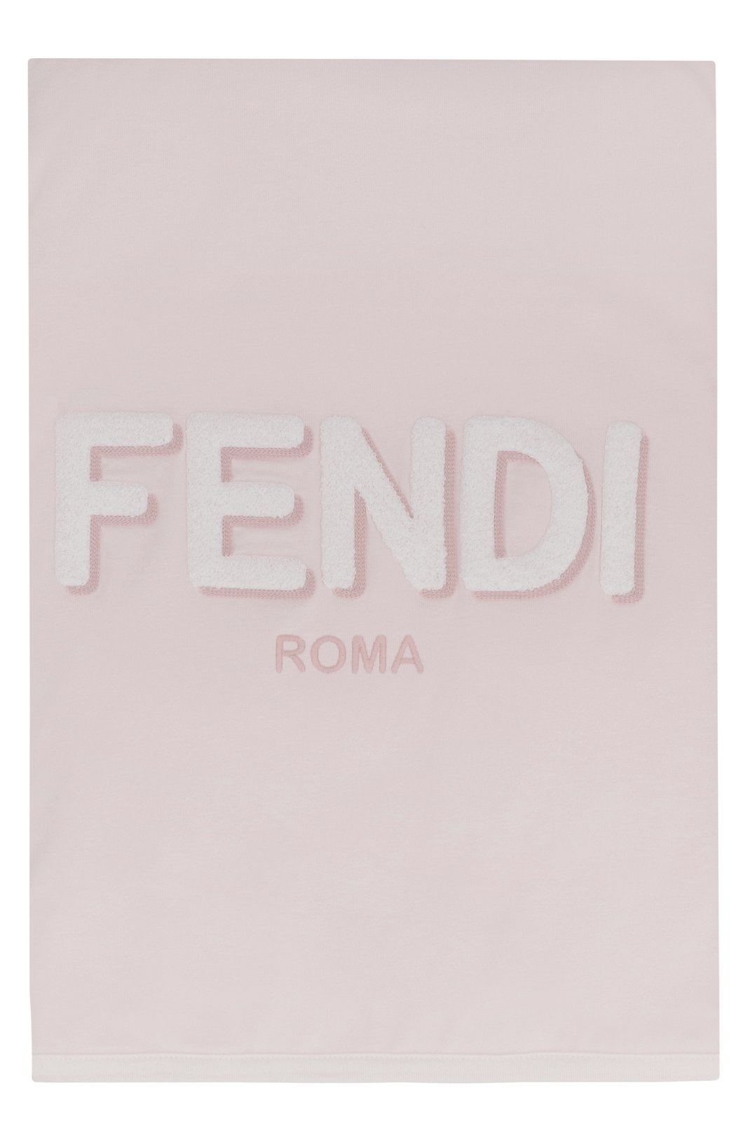 フェンディ キッズ ロゴ テリー エンブロイダリー ブランケット