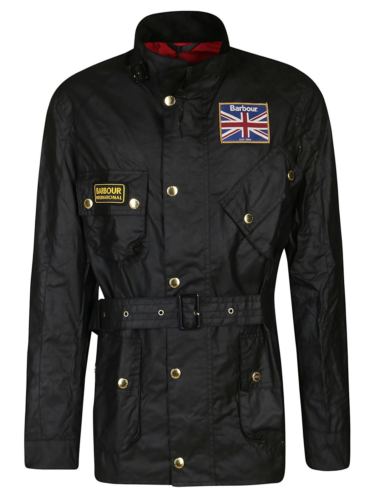 Barbour International Union Jack Wax Jacket