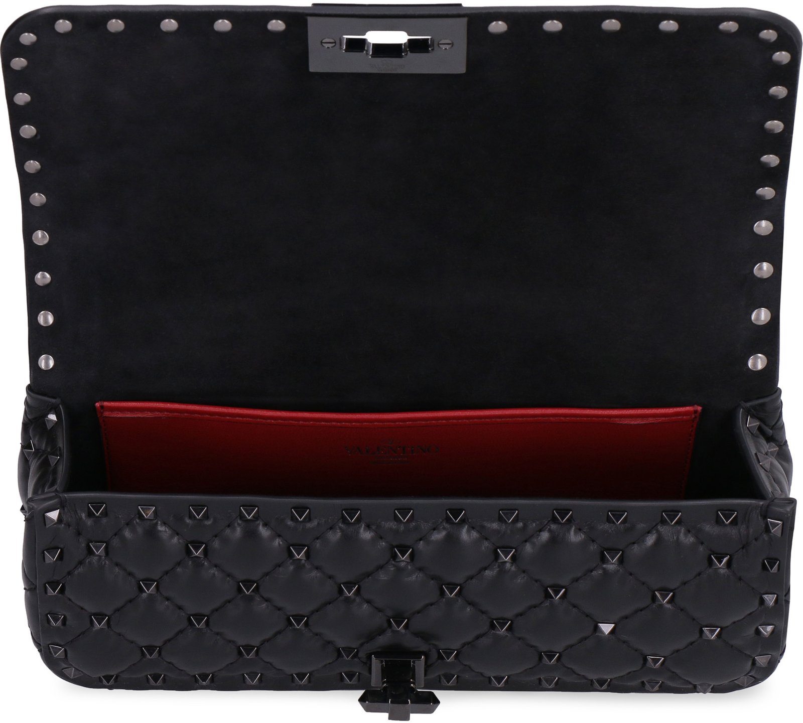 Valentino Garavani Rockstud Spike Quilted Shoulder Bag