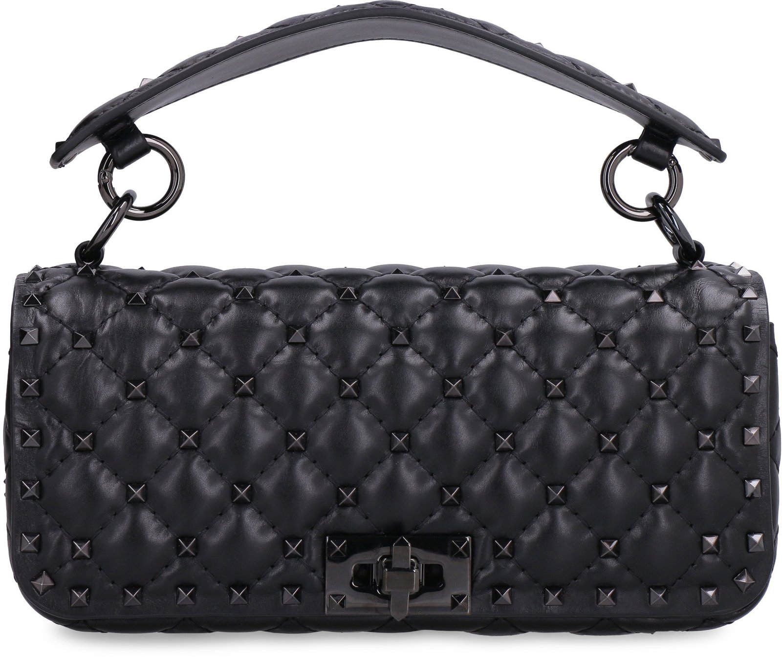Valentino Garavani Rockstud Spike Quilted Shoulder Bag