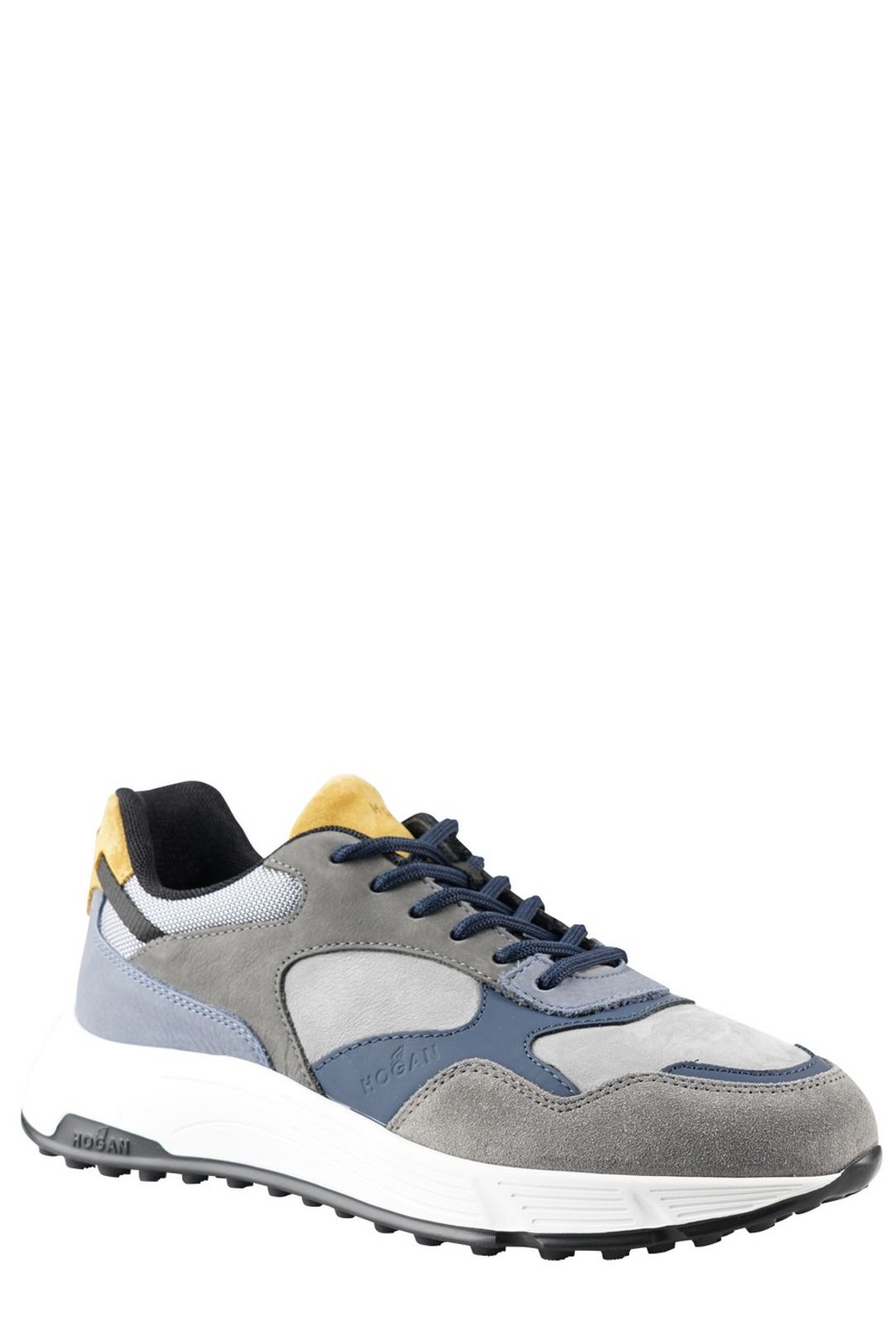 Hogan Panelled Lace-Up Sneakers