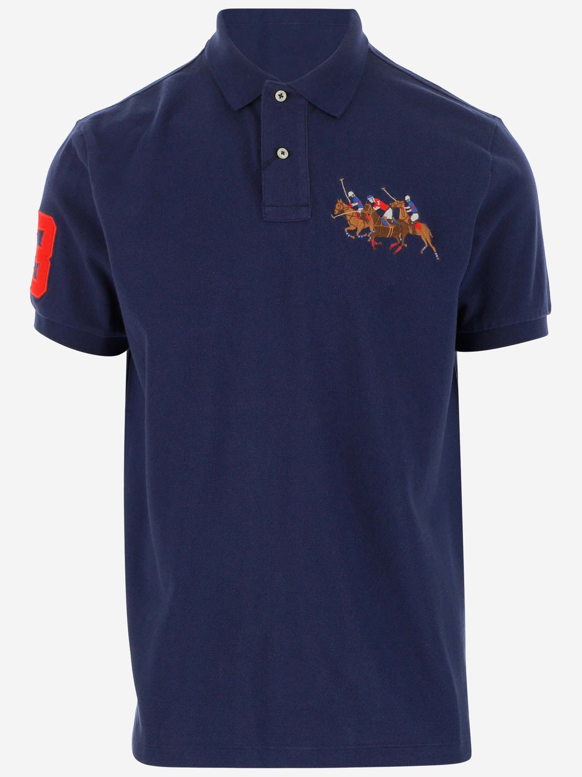Polo Ralph Lauren Logo Embroidered Polo Shirt