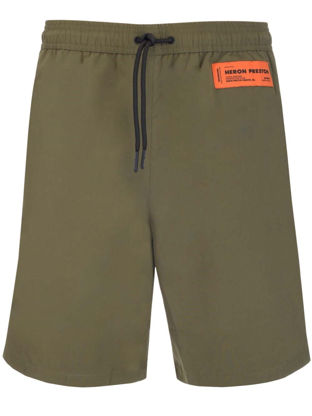 Heron Preston Logo Patch Swim Shorts