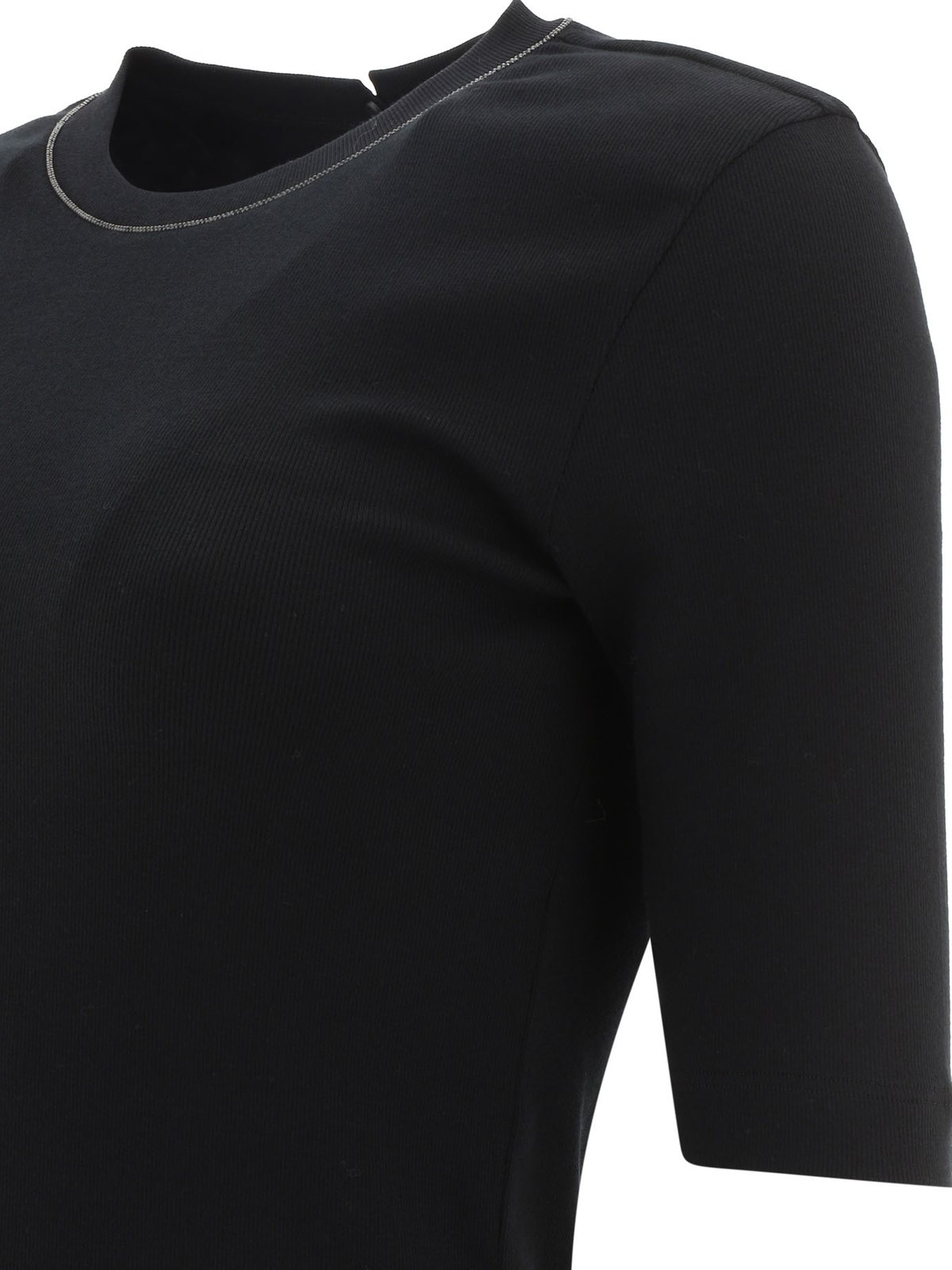 Brunello Cucinelli Embellished Short-Sleeved T-Shirt